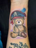 #piratebear done using #crowncartridges and #sceptercartridges by @kingpintattoosupply Email to schedule appointments ettorebechis@gmail.com #kingpintattoosupply #tattoo #tattoos #inked #girlswithtattoos #tattooed #tattooart #tattooedgirls #ink #womantattoo #beautifultattoo #ideatattoo #body #tattoostudio #tattooartist #tattooshop #overlordtattoo #palmcoast #pirate #bear 