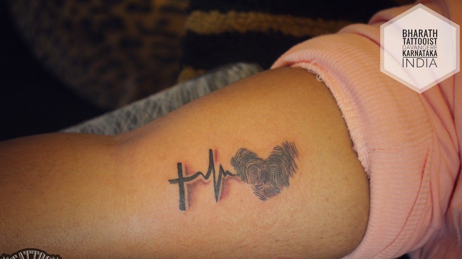 Heartbeat tattoo heartbeat tattoo designs | Cute tattoos on wrist, Heartbeat  tattoo design, Heartbeat tattoo