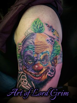 Killer Klowns From Outer Space cover up portrait 1st session