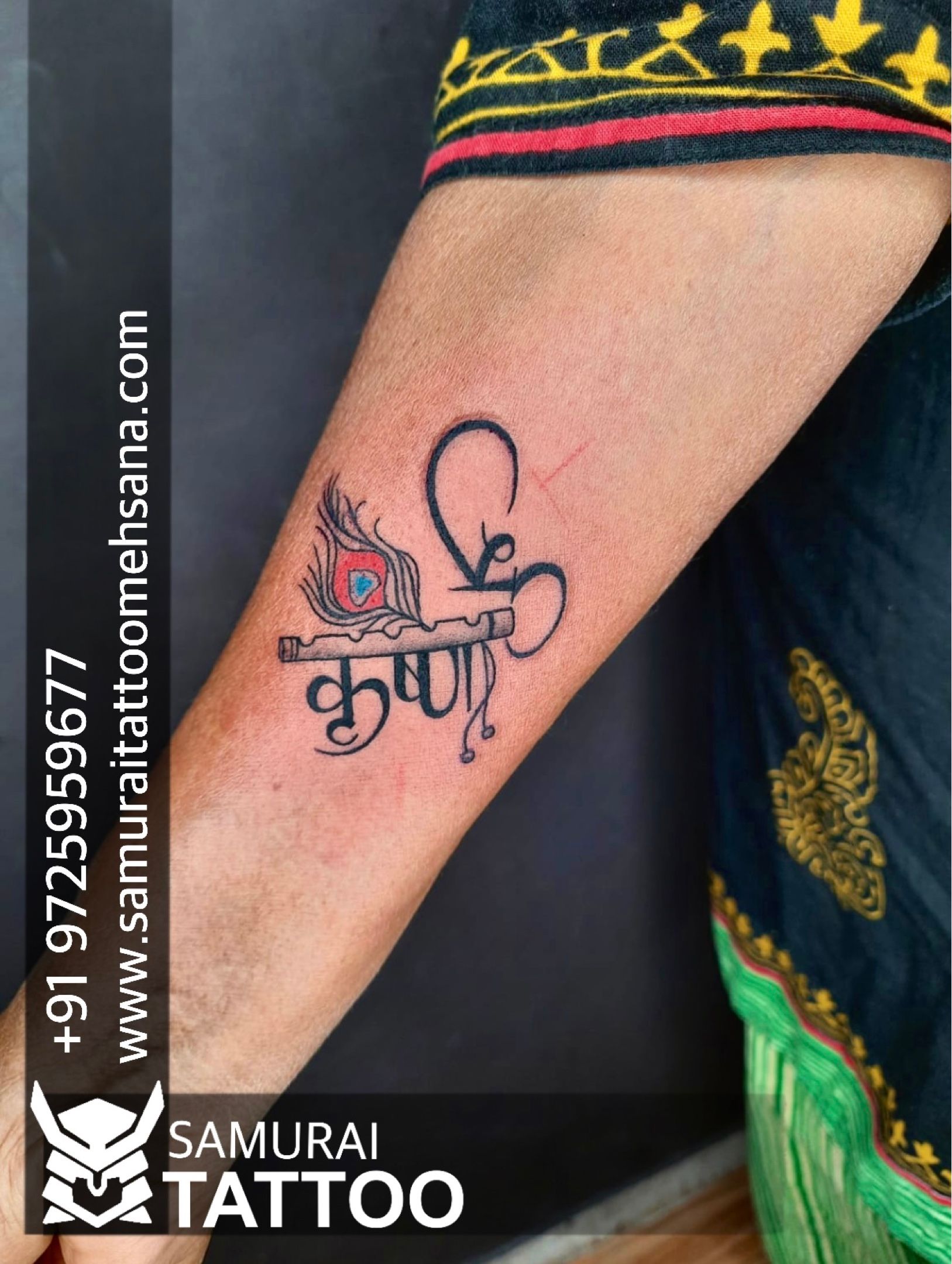 Krishna Tattoos Expressing Faith through Body Art 2023