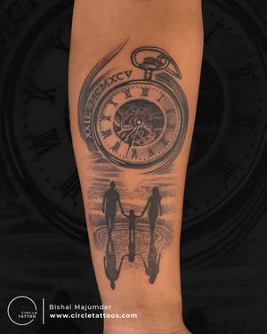 Forearm Tattoo done by Bishal Majumder at Circle Tattoo
