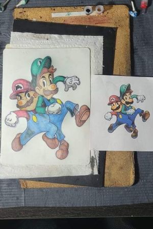 #2 Mario n Luigi Faux Tat