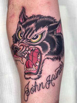 Cant go wrong with a wolf tattoo