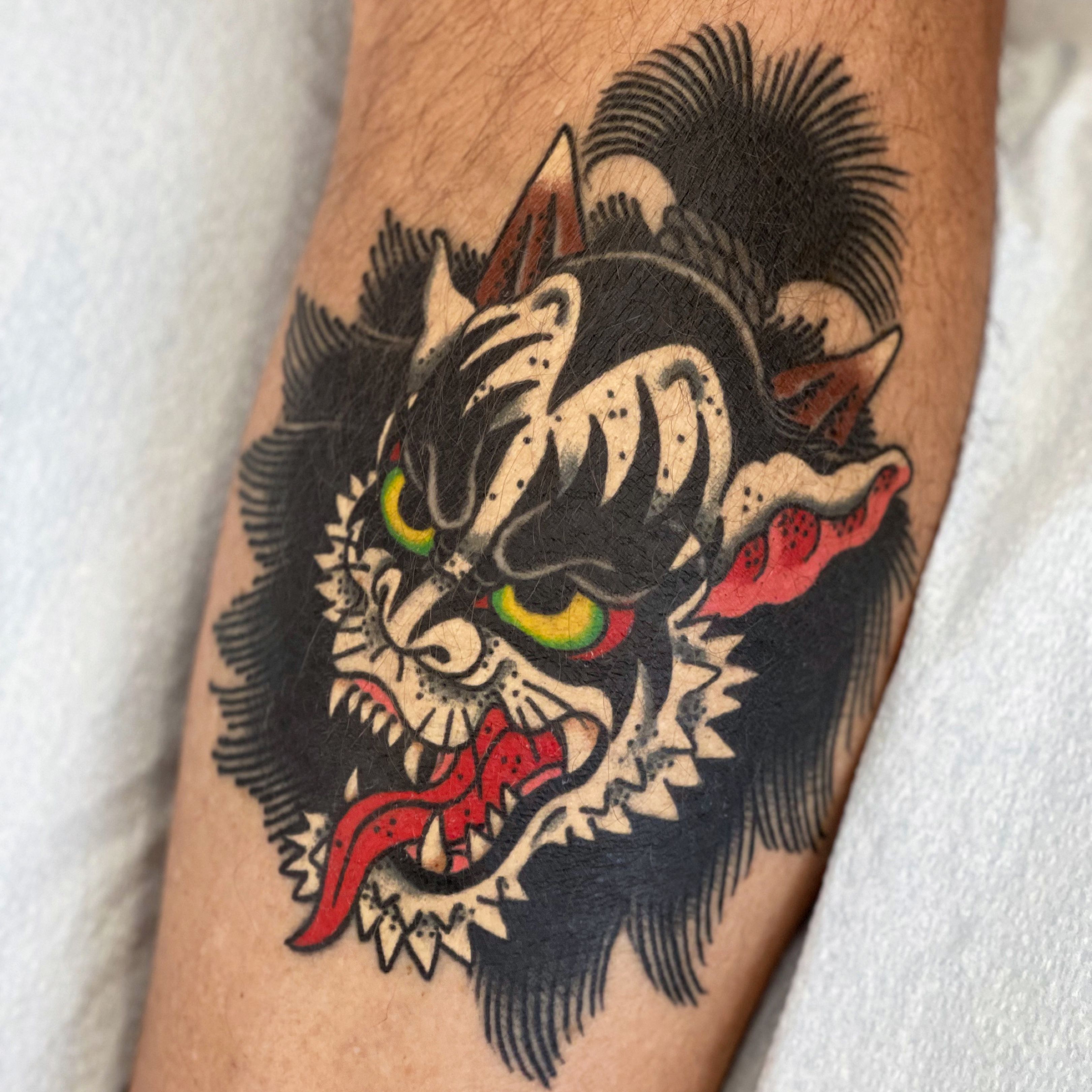 Tattoo uploaded by David Corden  Gene Simmons  Tattoodo