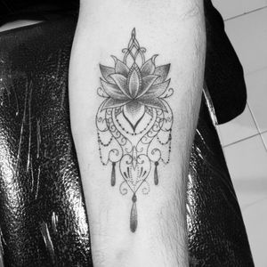 Flor de loto. Mandala