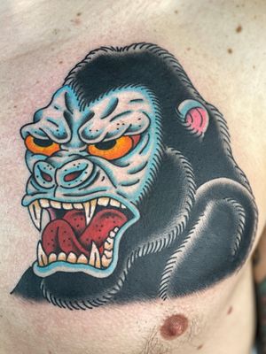 Inspired by the Ed Hardy gorilla, thanks for looking! 