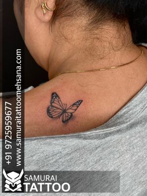 monarch butterfly tattoo stencil
