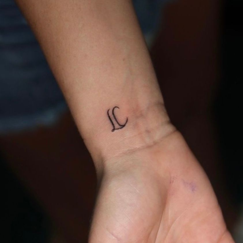 L initial tattoo for my family | Tattoo lettering, Tattoos, Tattoo designs