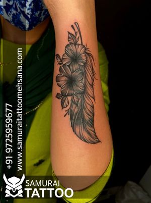 Feather tattoo design |Feather tattoo |Feather tattoo ideas |Tattoo for girls |Girls girls tattoo design |Girls tattoo |tattoo for girls 