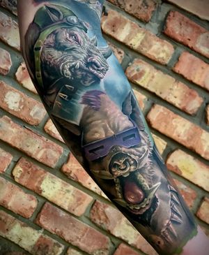 Tattoo by Kingfisher tattoo studio