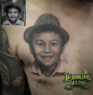 Child Portrait Tattoo
