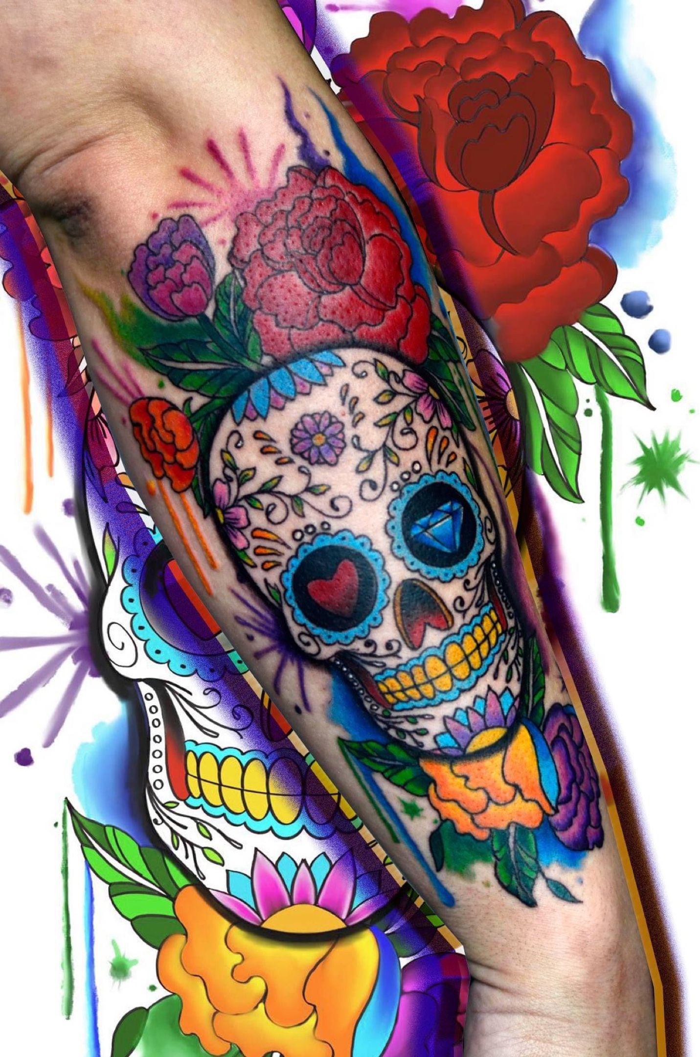 99 Skull Tattoos For Thighs To Give Illustrative looks At Once