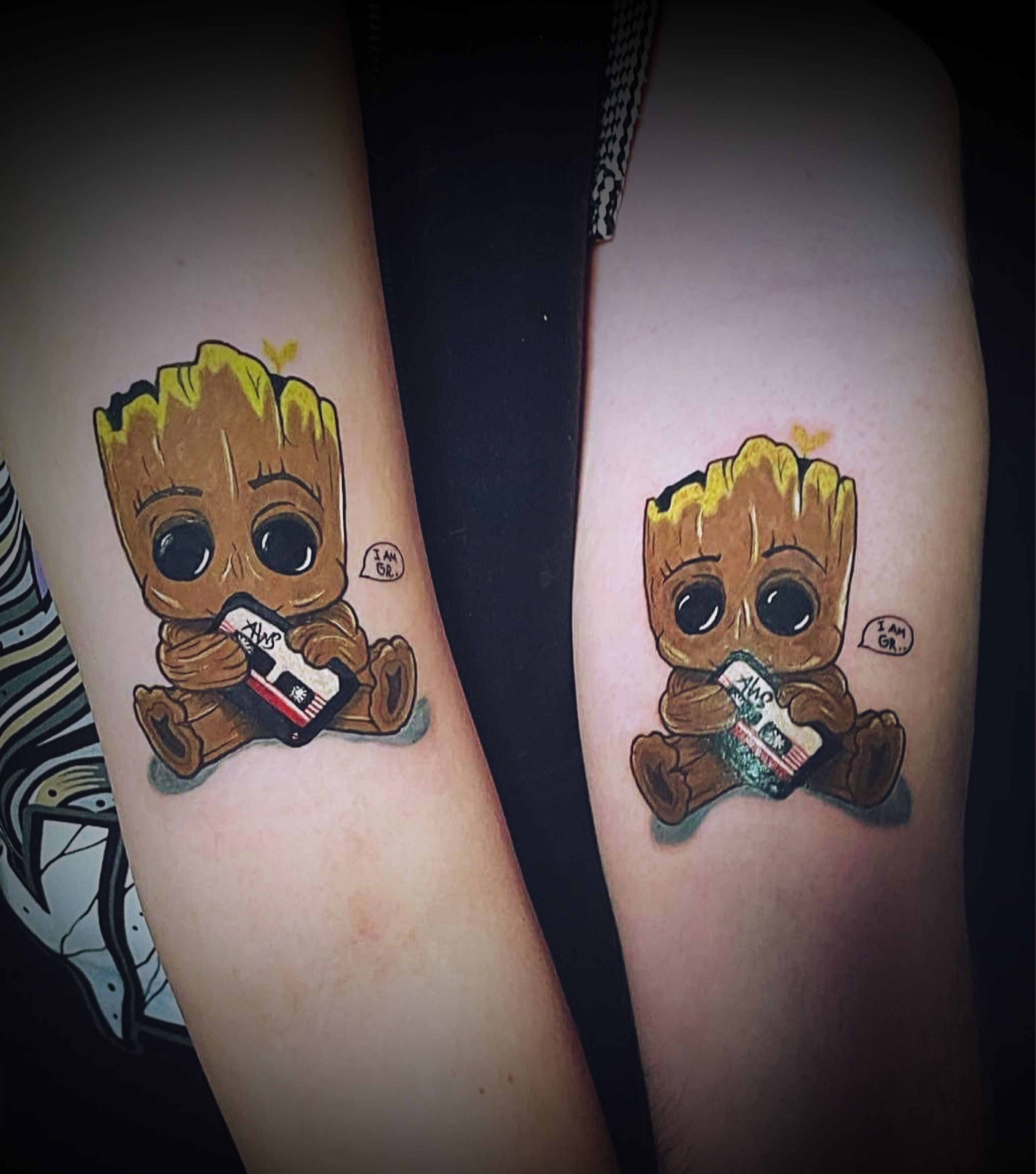 Tattoo uploaded by DeCcArD • Baby Groot • Tattoodo