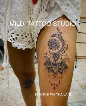 #mandalatattoo #moontattoo #tattooart #tattooartist #bambootattoothailand #traditional #tattooshop #at #mildtattoostudio #mildtattoophiphi #tattoophiphi #phiphiisland #thailand #tattoodo #tattooink #tattoo #phiphi #kohphiphi #thaibambooartis  #phiphitattoo #thailandtattoo #thaitattoo #bambootattoophiphihttps://instagram.com/mildtattoophiphihttps://instagram.com/mild_tattoo_studiohttps://facebook.com/mildtattoophiphibambootattoo/MILD TATTOO STUDIO my shop has one branch on Phi Phi Island.Situated in the near koh phi phi police station , Located near  the World Med hospital and Khun va restaurant