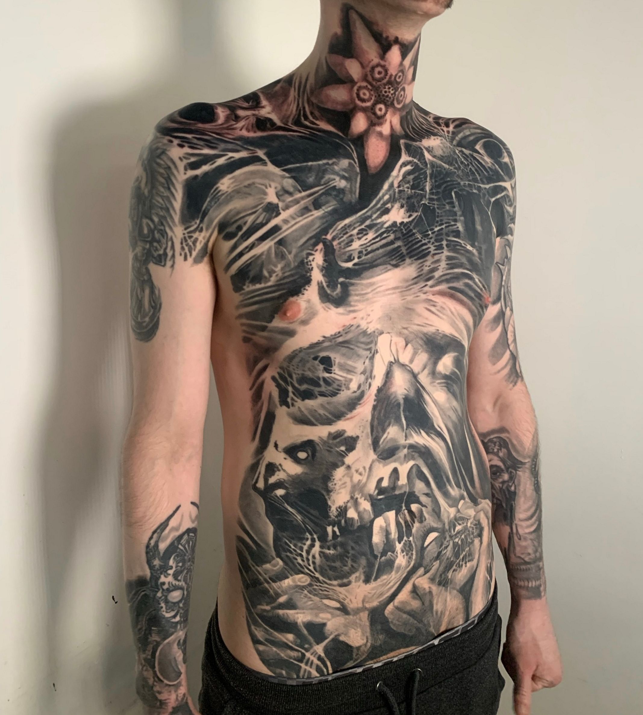 A tattoo worthy of wearing a v-neck tee - BME: Tattoo, Piercing and Body  Modification NewsBME: Tattoo, Piercing and Body Modification News