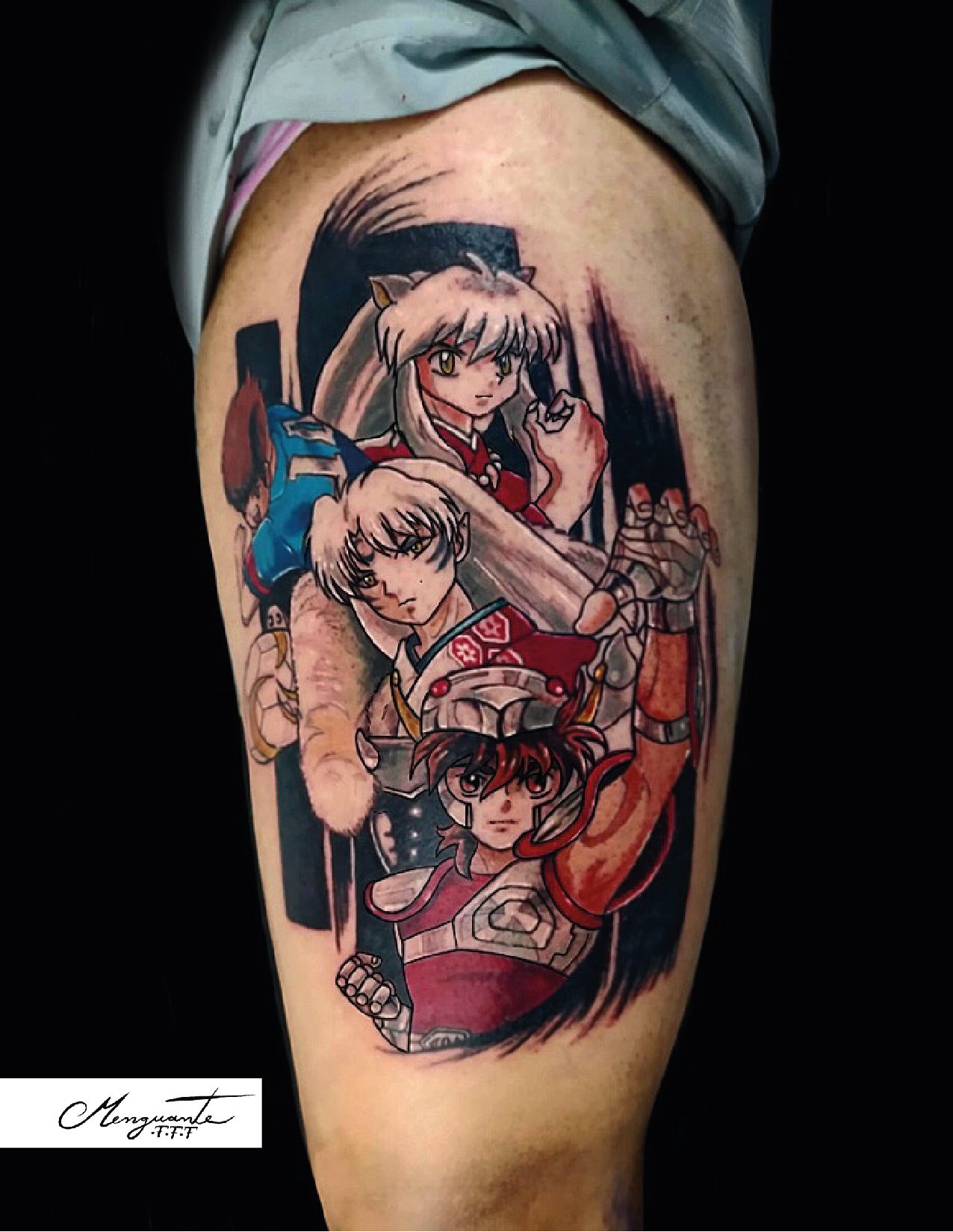 Sesshomaru tattoo by otsutattoo in NYC  rinuyasha
