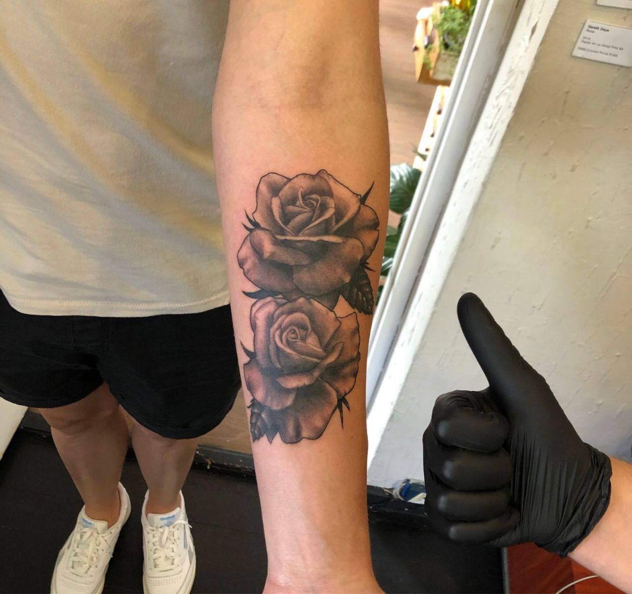 rose tattoos for men on forearm｜TikTok Search