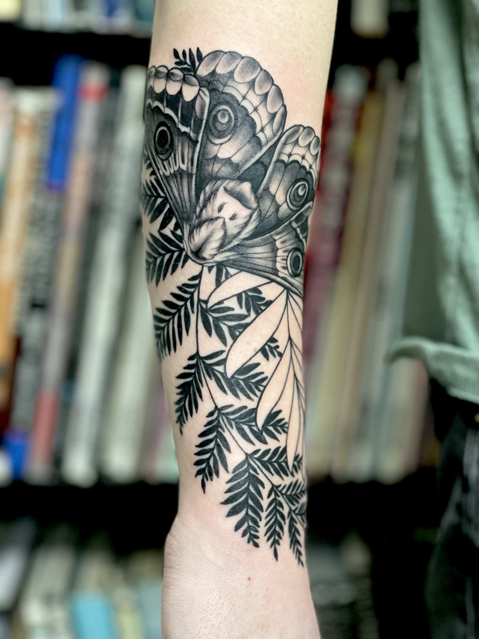 The Last of Us Ellie Tattoo *inspired* - Black | Poster