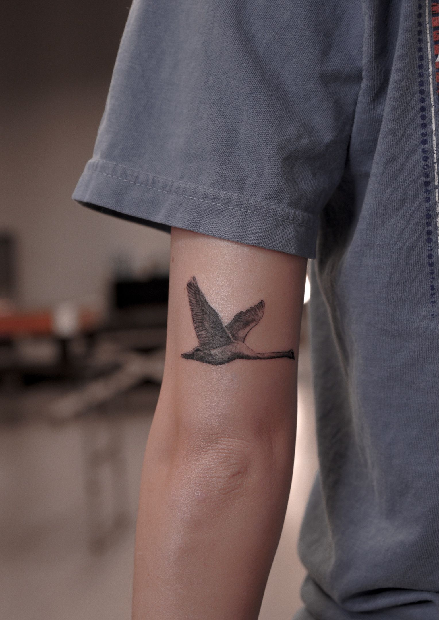 Goose tattoos  Goose tattoo Discreet tattoos Small matching tattoos