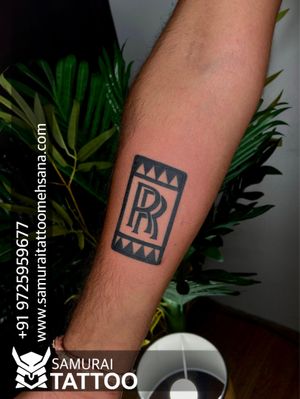 RR logo tattoo |Rr tattoo design |Rr tattoo ideas 