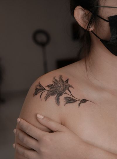 Lily tattoo ✨