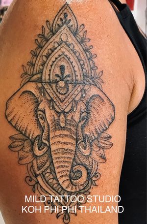 #mandala #Mandalatattoo #tattooart #tattooartist #bambootattoothailand #elephanttattoo #traditional #tattooshop #at #mildtattoostudio #mildtattoophiphi #tattoophiphi #phiphiisland #thailand #tattoodo #tattooink #tattoo #phiphi #kohphiphi #thaibambooartis  #phiphitattoo #thailandtattoo #thaitattoo #bambootattoophiphihttps://instagram.com/mildtattoophiphihttps://instagram.com/mild_tattoo_studiohttps://facebook.com/mildtattoophiphibambootattoo/MILD TATTOO STUDIO my shop has one branch on Phi Phi Island.Situated in the near koh phi phi police station , Located near  the World Med hospital and Khun va restaurant