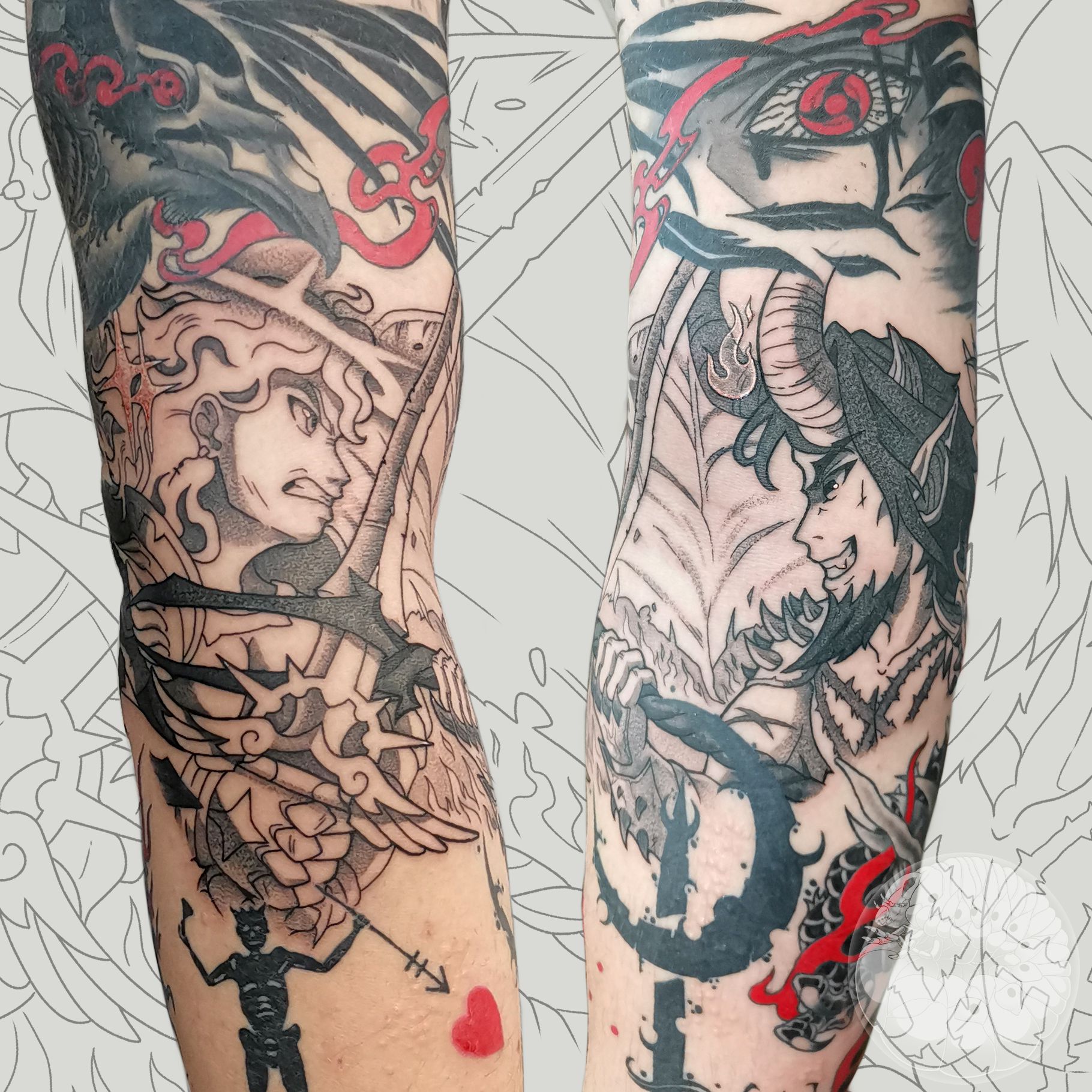 My left shoulder Neo Japanese piece by Julian Bogden at Black Garden Tattoo  London  rtattoos