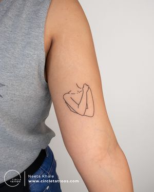 Small Tattoo done by Neeta Khale at Circle Tattoo