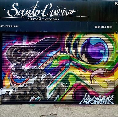Santo Cuervo Custom Tattoos