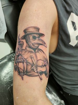 Plague Doctor by Paige at Candy Skull in Hucknall, UK