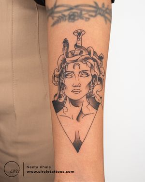 Medusa Tattoo by Neeta Khale at Circle Tattoo