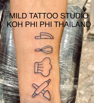#masterchef #cheftattoo #tattooart #tattooartist #bambootattoothailand #traditional #tattooshop #at #mildtattoostudio #mildtattoophiphi #tattoophiphi #phiphiisland #thailand #tattoodo #tattooink #tattoo #phiphi #kohphiphi #thaibambooartis #phiphitattoo #thailandtattoo #thaitattoo #bambootattoophiphi https://instagram.com/mildtattoophiphi https://instagram.com/mild_tattoo_studio https://facebook.com/mildtattoophiphibambootattoo/ MILD TATTOO STUDIO my shop has one branch on Phi Phi Island. Situated in the near koh phi phi police station , Located near the World Med hospital and Khun va restaurant