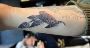 Stippled blackberries! #losangeles #orangecounty #longbeach #california #californiatattoos #wip #tattoo #tattoos #tat #tattooed #tattooer #sicktatz #supersicktatzyoudontevenknow #art #stipple #stippletattoo #blackandgrey