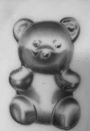 Metal 3D bear