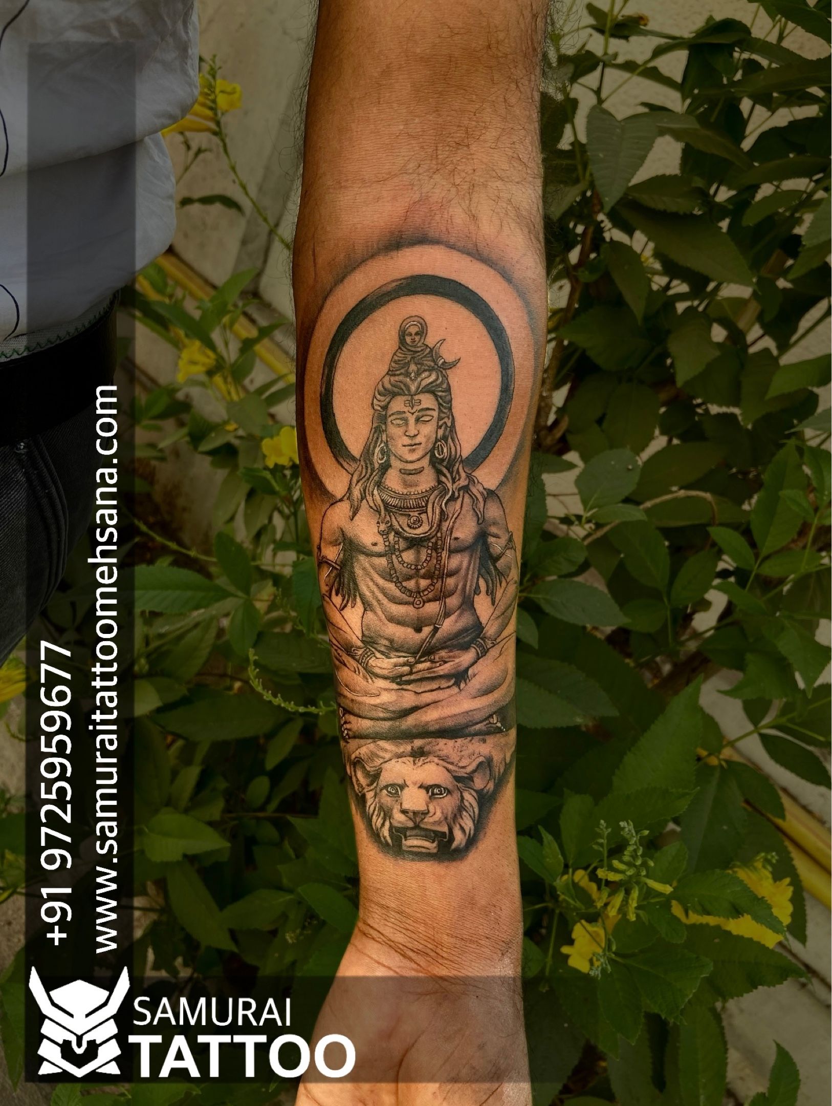 Shiva Tattoo on shoulder in Jaipur at best price by Tattoo Baba Art Factory  Pvt Ltd  Justdial