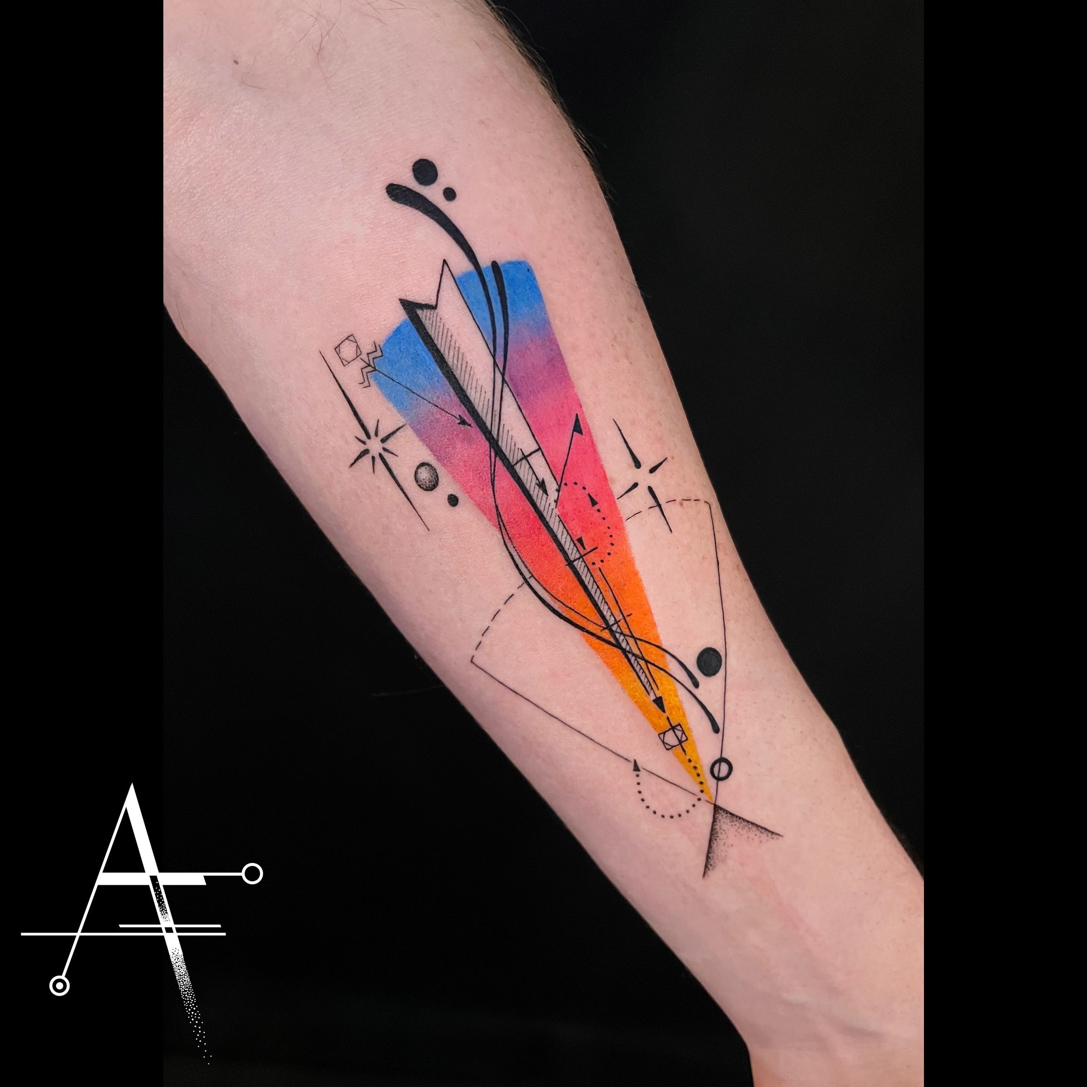 Angel Rose - Here's my super cool schematic tattoo from the most recent  episode of Ink Master. I decided to do a camera because during my time at  film school, I spent