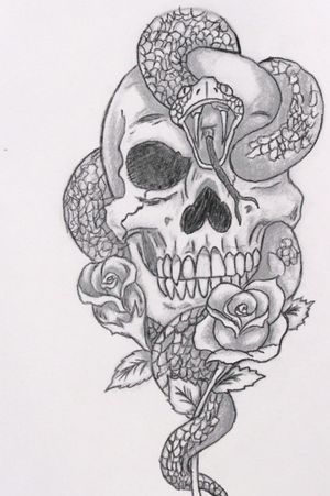 Serpent Skull Rose idea