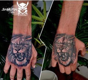 Lion tattoo |Lion tattoo design |Lion tattoo ideas |Lion tattoo for men |Tattoo for hand |Hand tattoo 