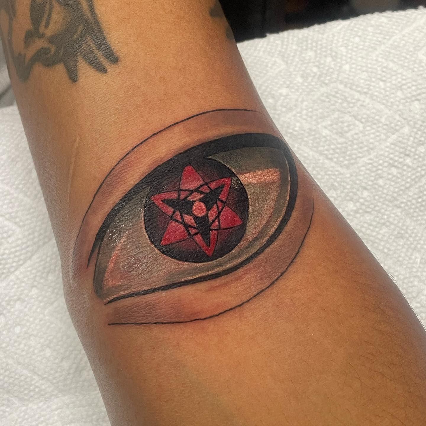 Tattoo by Rozsdy  Eye tattoo Tattoos Hand tattoos