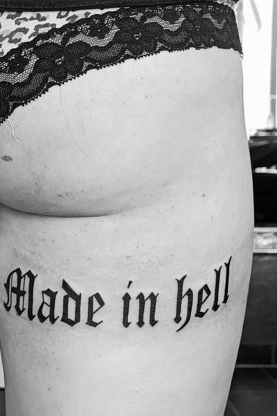 Made in hell  #hell #devil 