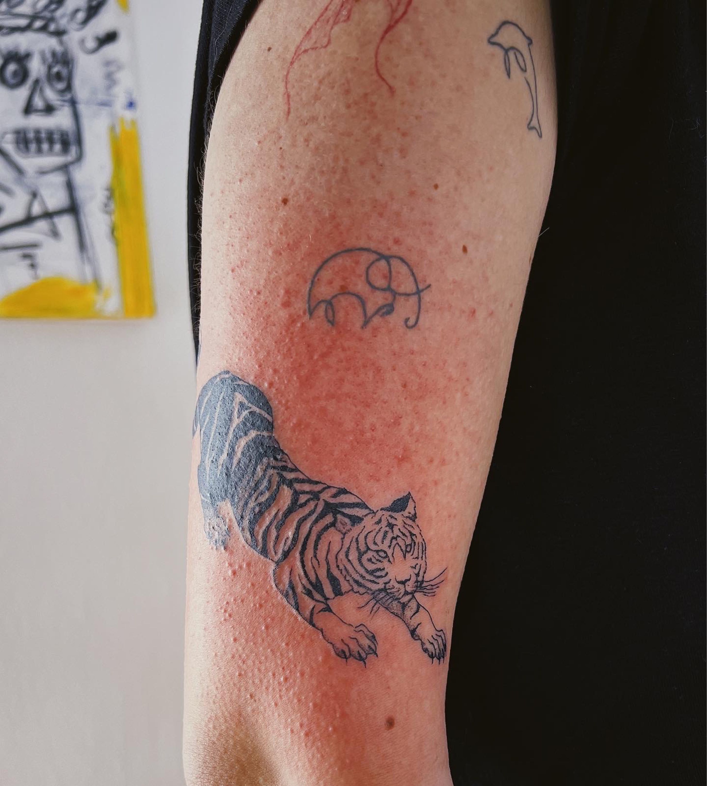 12 Minimalist Tiger Tattoo Ideas That Will Inspire You To Get Inked   PetPress