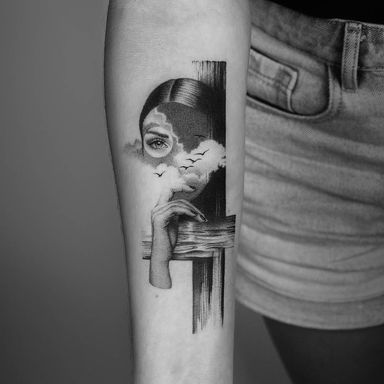 SURREALISM TATTOO BY AMANDA PIEJAK