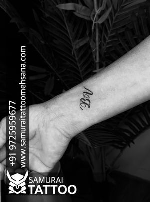 BV logo tattoo |Bv tattoo |Bv tattoo ideas |Bv tattoo design