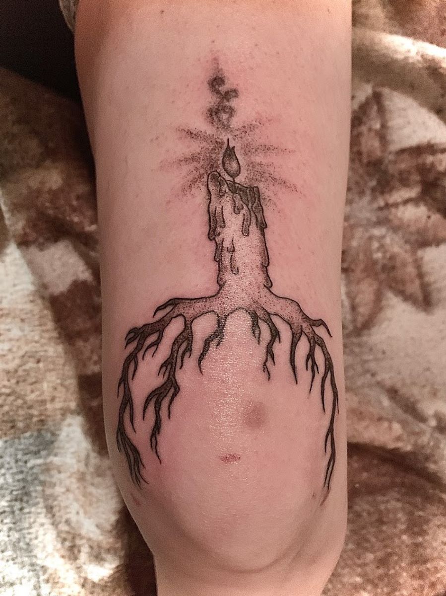Tattoo uploaded by mikenecreations • Candle tattoo • Tattoodo