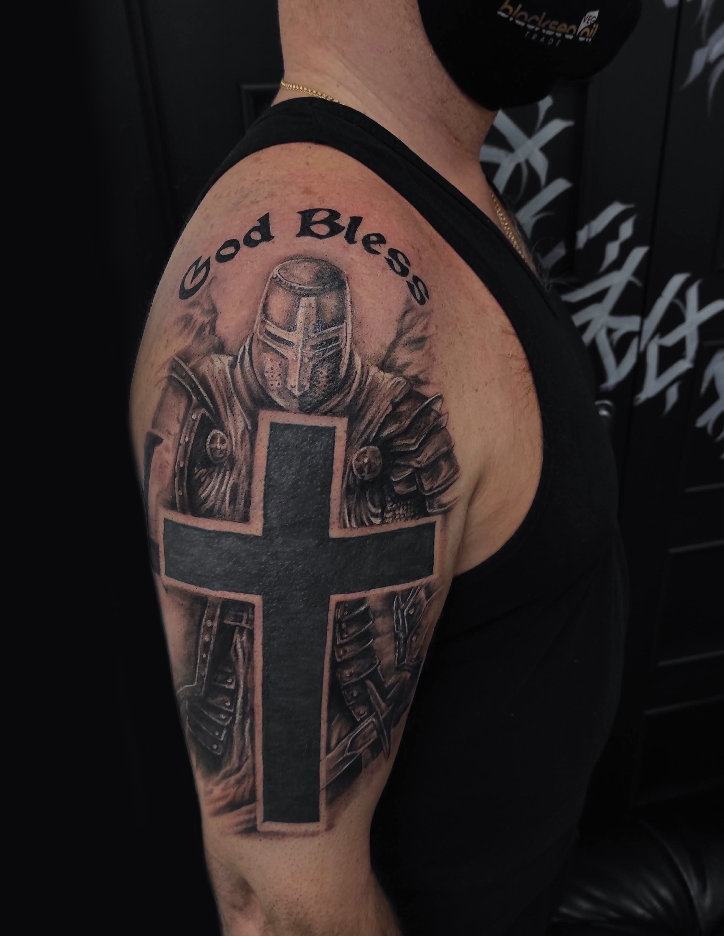 Tattoo uploaded by Aleksandra Kislaya • Templier knight 2 sessions •  Tattoodo