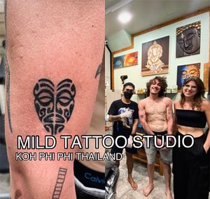 #maorimasktattoo #maoritattoo #tattooart #tattooartist #bambootattoothailand #traditional #tattooshop #at #mildtattoostudio #mildtattoophiphi #tattoophiphi #phiphiisland #thailand #tattoodo #tattooink #tattoo #phiphi #kohphiphi #thaibambooartis #phiphitattoo #thailandtattoo #thaitattoo #bambootattoophiphi https://instagram.com/mildtattoophiphi https://instagram.com/mild_tattoo_studio https://facebook.com/mildtattoophiphibambootattoo/ MILD TATTOO STUDIO my shop has one branch on Phi Phi Island. Situated in the near koh phi phi police station , Located near the World Med hospital and Khun va restaurant