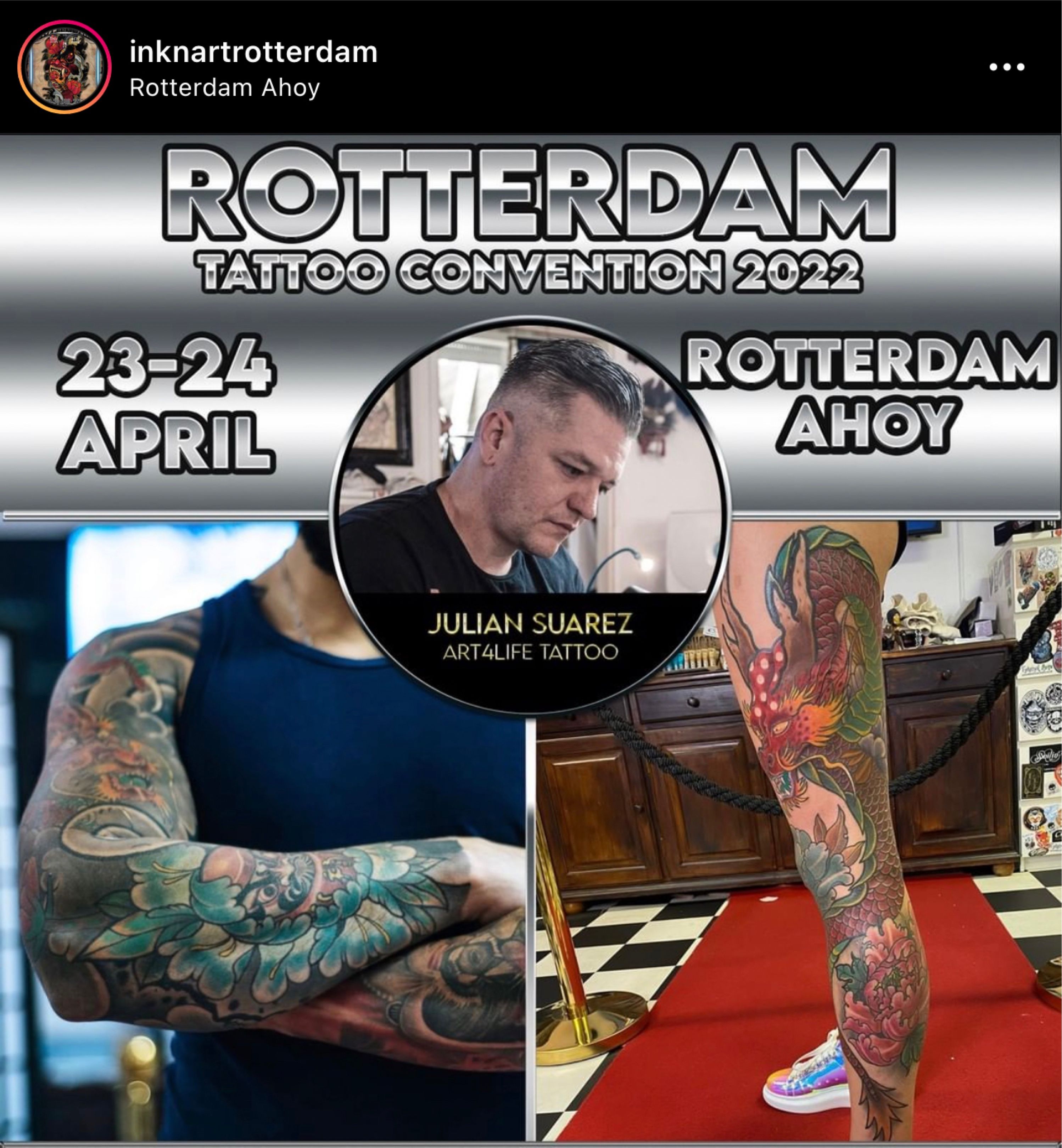 Amsterdam Tattoo Convention 2022 - Participants - Tattoo Expo