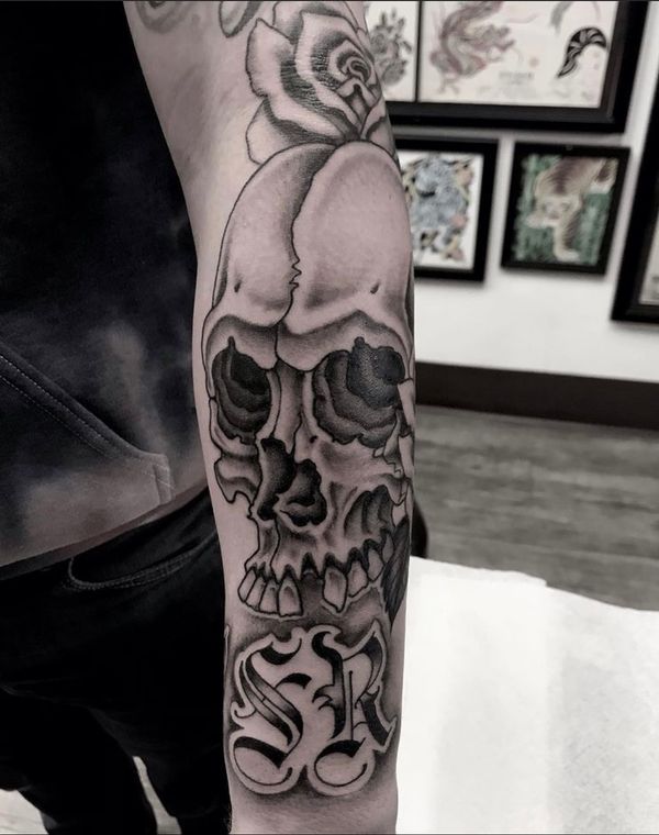 Tattoo from Riley coyote