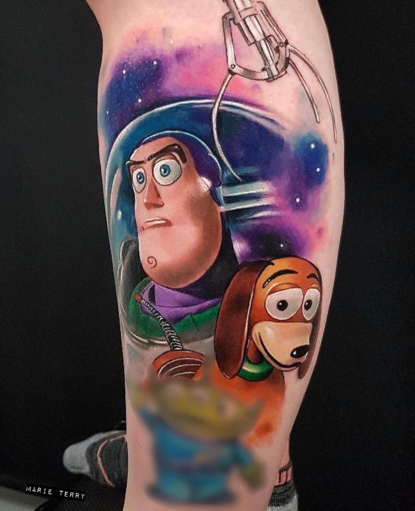 Buzz Lightyear tattoo by Mambo Tattooer | Photo 31492