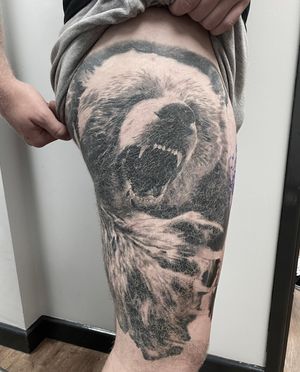 Huge grizzle bear by @corycooktattoo ❤️‍🔥#tattoo #tattooing #tattoos #tattooist #tatt #tattoouk #art #artwork #artist #artists #blackandgrey #blackandgreytattoo #blackandgreytattoos #bngtattoo #colour #colourtattoo #colourtattoos #realism #realismtattoo #realistic #realistictattoo #tatttooidea #tattoodo 